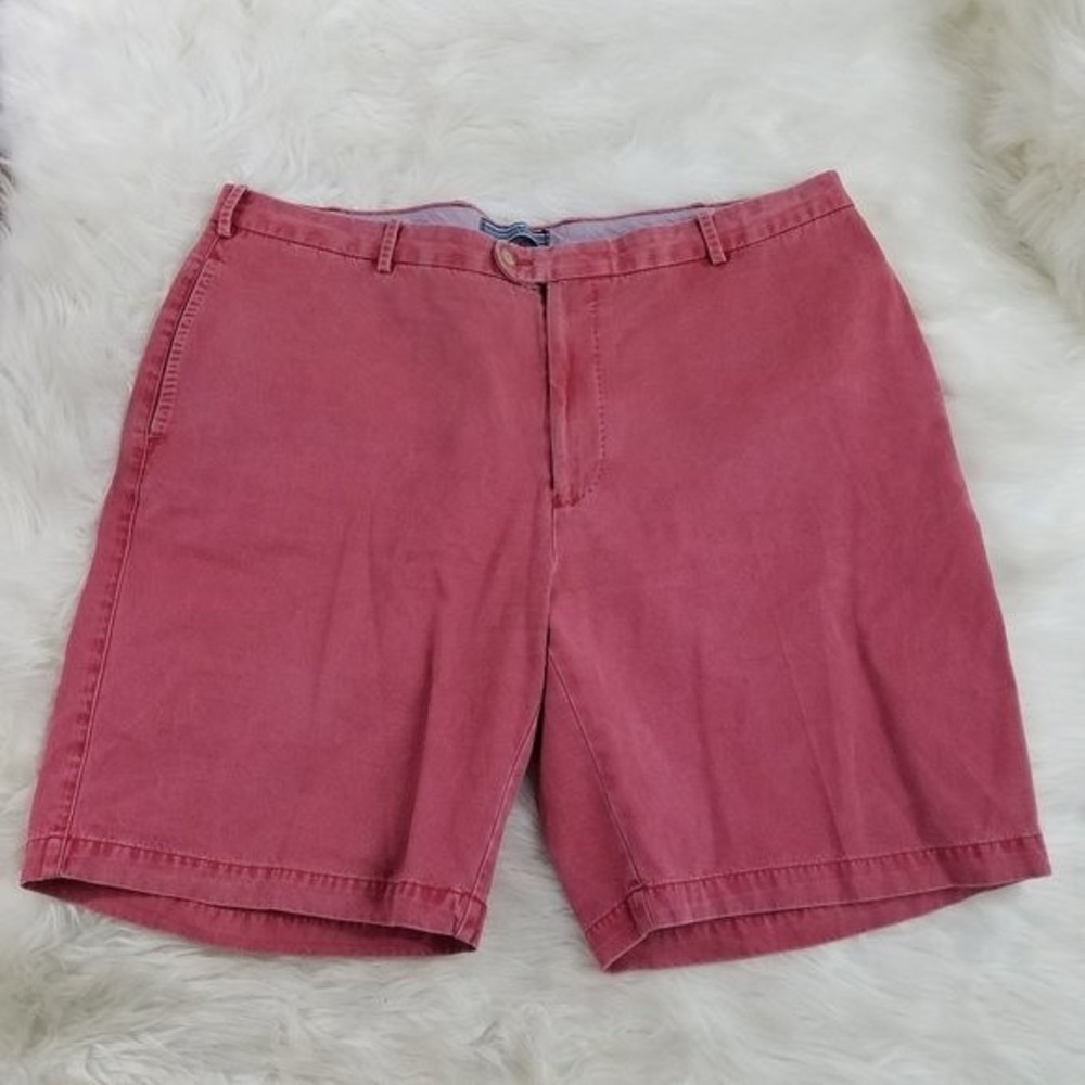 Peter Millar Pima Cotton Men's red chino shorts size 40